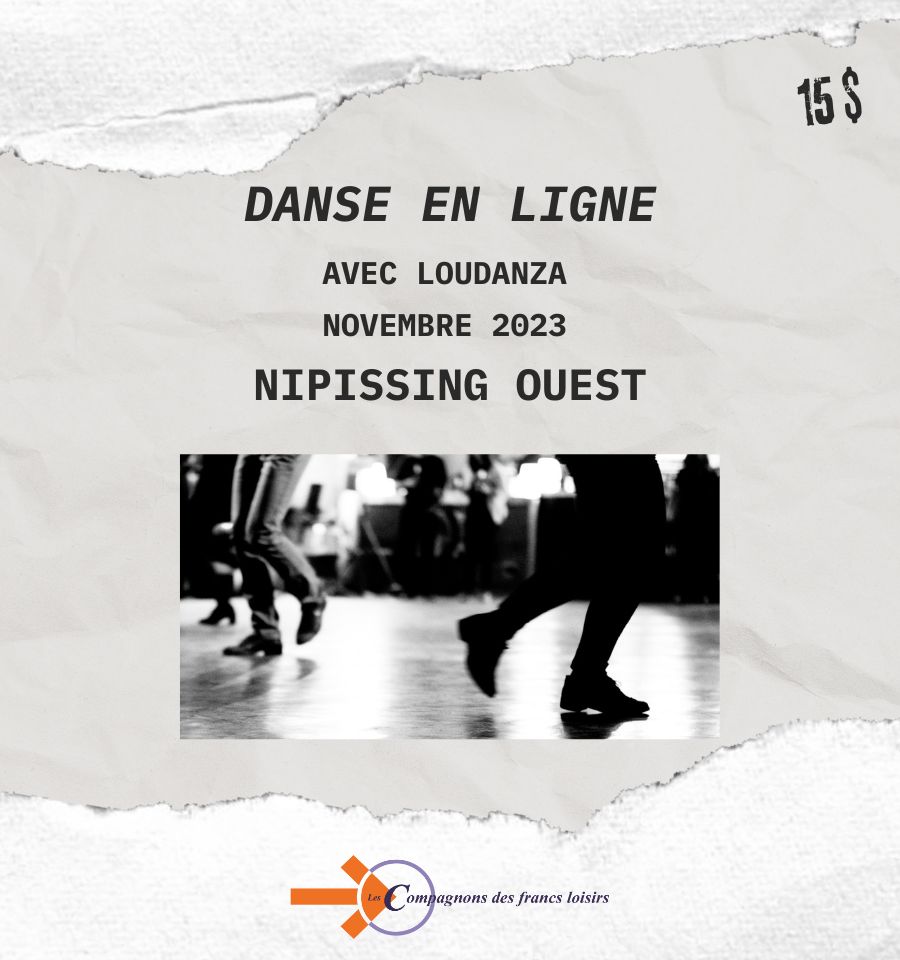 Danse en ligne avec Loudanza - Nipissing Ouest